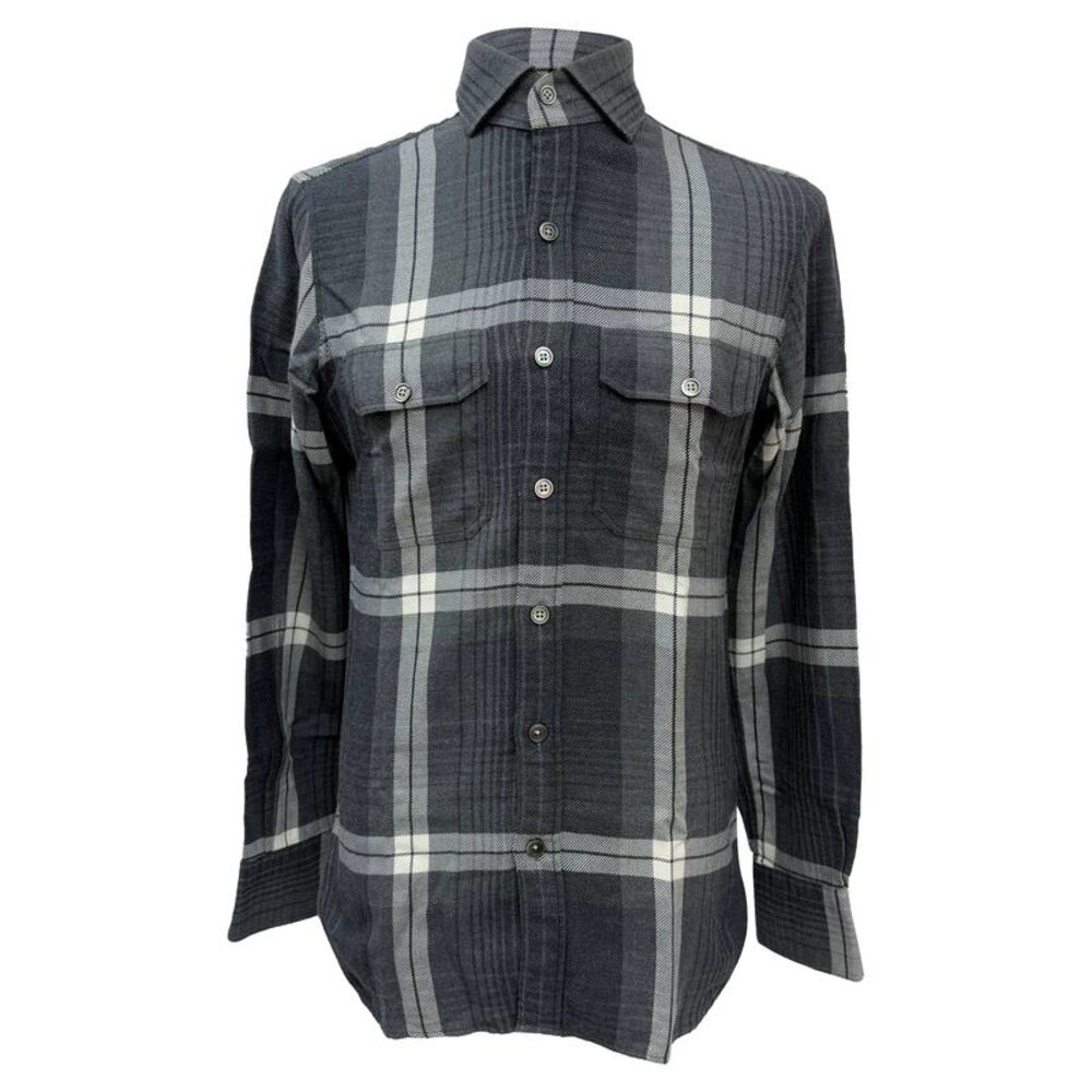 Tom Ford Check Shirt In Multicolor Cotton
